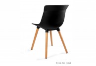 Krzesła Easy M, krzesła czarne , krzesła szare, krzesła scandi