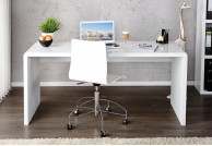 biurko, nowoczesne biurko, lakierowane biurko, biurka, biurko w połysku, białe biurko, biurko na wysoki połysk