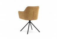 Krzesło tapicerowane Mauro, krzesła do jadalni Mauro, krzesła obrotowe do jadalni, krzesła tapicerowane