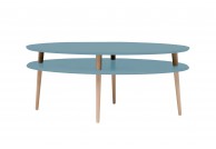 Owalny stolik kawowy 110x70x45 cm Ovo High. stoliki kawowe owalne, stoliki 110 cm, ławy do salonu