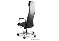 ares, fotel obrotowy, krzesło biurowe, krzesla biurowe, fotel skórzany,czarny