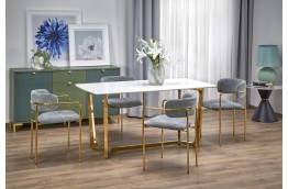 Stół w stylu glamour160x90 cm Clemente