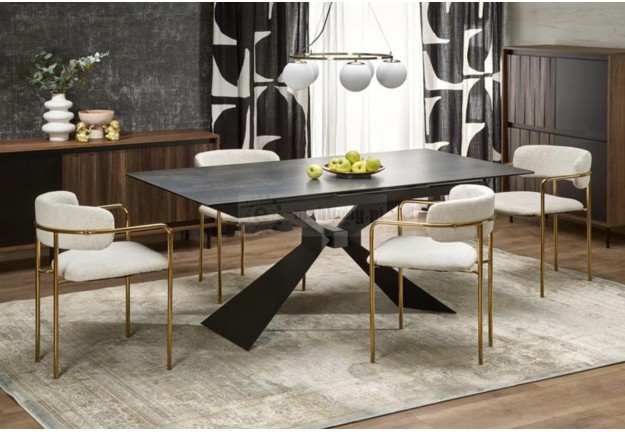 Stół rozkładany 180-230 cm 8 osobowy Luciano, stół dla 8 osób, stół do jadalni