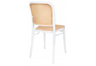 Krzesło z polipropylenu Wicky, krzesło plastikowe, krzesło plecionka, krzesło z tworzywa