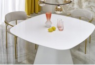 Stół kwadratowy 120 cm biały Flavio, stół biały 120 cm Flavio, stół 120 cm biały, stół do jadalni