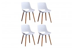 4 krzesła w stylu skandynawskim Garda