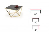 Stolik kawowy 80 cm Felicia, stolik 80 cm do salonu, ława 80 cm spiek, ława spiek