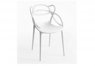 Krzesło plastikowe czarne, krzesło białe na taras, krzesło plastikowe białe