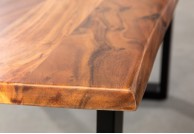 Ława drewniana 120 cm Rise, stolik kawowy drewniany 120 cm Rise, ława do salonu 120 cm Rise, stoliki kawowe