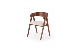 Krzesło drewniane orzechowe Mason, krzesła drewniane do jadalni, krzesło orzechowe drewniane