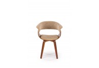 Krzesło drewniane orzechowe Vamos, krzesło do jadalni orzechowe, krzesła drewniane, krzesło vamos