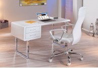 biurko, nowoczesne biurko, lakierowane biurko, biurka, biurko w połysku, białe biurko, 
