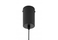Lampa wisząca czarna Rocio, żyrandol designerski czarny Rocio