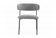Krzesło tapicerowane Elton, krzesła do jadalni tapicerowane elton, krzesła do, krzesło szare