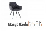 Krzesło tapicerowane Mango Vardo, krzesła do jadalni mango vardo, krzesła nowoczesne mango