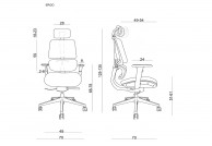 Ergonomiczny fotel biurowy Ergo, fotele biurowe ergonomiczne Ergo, fotel do komputera Ergo