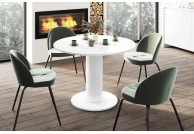 Stół okrągły 100 cm Solo, stół okrągły 4 osobowy, stół do jadalni okrągły, stół okrągły 100 cm do jadalni