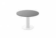 Stół okrągły rozkładany 100 - 144 cm Solo Lux, stół okrągły rozkładany solo lux, stół do jadalni okrągły rozkładany