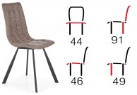 krzesło, krzesła, krzesło do jadalni, krzesło do salonu, krzesło, krzesła ekoskóra, brązowy