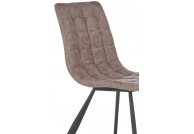 krzesło, krzesła, krzesło do jadalni, krzesło do salonu, krzesło, krzesła ekoskóra, brązowy