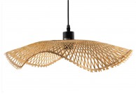 lampa wisząca z bambusa Organic Living, lampa wisząca boho, lampa wisząca do salonu Organic Living