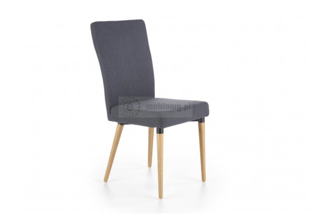krzesło do stołu montreal, krzesła do salonu, nowoczesne krzesła, krzesła tkanina, szare krzesła