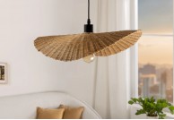 Lampa wisząca w stylu boho Organic Living, lampa boho 50 cm, lampa boho Organic Living