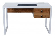 biurko, nowoczesne biurka, lakierowane biurka, białe biurko, biurka, biurko z szufladami, biurko do biura