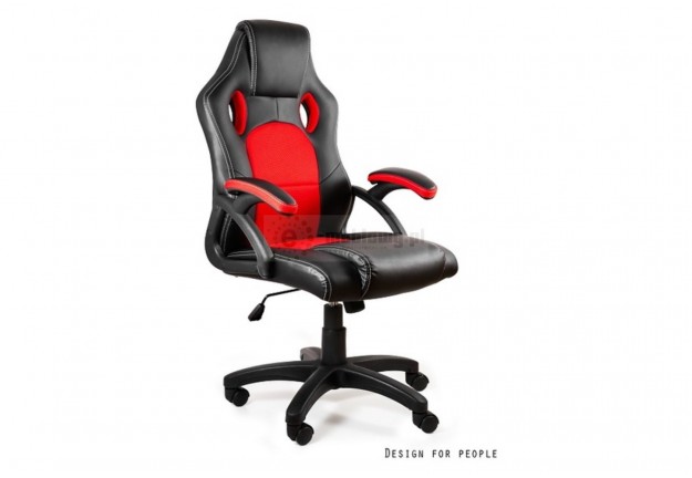 fotele gamingowe, fotel gamingowy dynamiq v7, wygodne fotele do komputera, czarno czerwony fotel gamingowy