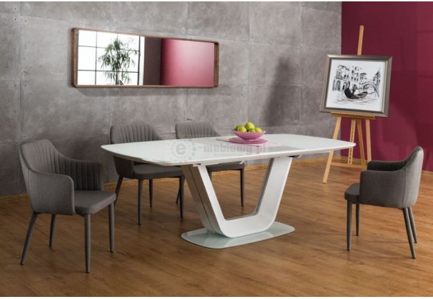 stoły, stół nowoczesny, biały stół, stół do salonu, stół rozkładany, rozkładane stoły do jadalni,stół z krzesłami