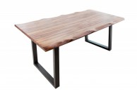 drewniany stół do salonu, stół z drewna akacjowego, drewniany stół 160 cm, stół Genesis