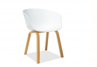białe nowoczesne krzesło ego, krzesła do jadalni ego, krzesła do kawiarni,stół egon i krzesła ego