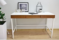 biurka, nowoczesne biurko, biurko z trzema szufladami, biurka do biura