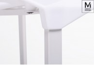  krzesło nowoczesne białe split mat, krzesło z polipropylenu,krzesła modesto design
