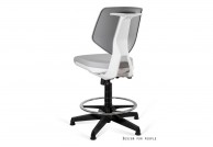 specjalistyczne krzesło medyczne kaden, szare krzesło do gabinetu lekarskiego kaden