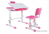 Zestaw - biurko dla dzieci z krzesłem z regulacją wysokości Candy