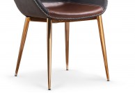 krzesło nowoczesne z ekoskóry roby, krzesła do salonu roby