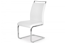Białe krzesło na płozach siro