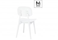 białe krzesło andy, białe krzesła na balkon i taras modesto design