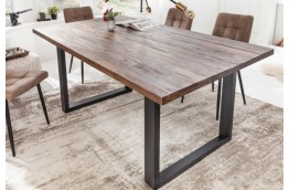 Drewniany stół z drewna akacjowego 160x90 cm wotan