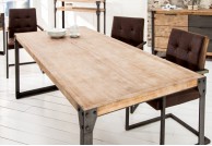 stół w stylu industrialnym 160x90 heritage, stół i krzesła, stół do salonu