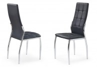 Krzesła z ekoskóry pikowane Mona, nowoczesne krzesła do salonu mona