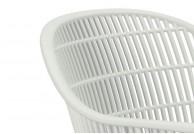 Krzesło nowoczesne Becker Czarny / Biały