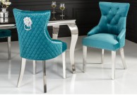 nowoczesne krzesła do salonu, krzesła do jadalni, nowoczesne krzesła do salonu, KRZESLA AKSAMITNE