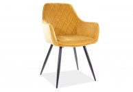 krzesła do jadalni linea velvet, wygodne krzesła z aksamitu, nowoczesne krzesła