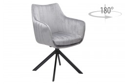 Krzesło z funkcją obracania 180 Azalia Velvet, krzesła z aksamitu, krzesła nowoczesne azalia