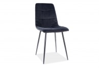 Krzesło nowoczesne Pesto Velvet, krzesła z aksamitu, krzesła do jadalni