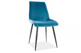 Krzesło nowoczesne z aksamitu kim velvet - 5 kolorów