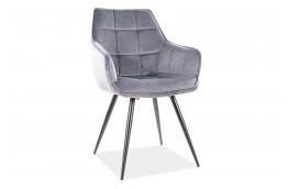 Krzesło nowoczesne z aksamitu lilia velvet - 5 kolorów