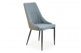 Krzesło tapicerowane tkanina+ekoskóra Duokrzesła do jadalni Duo